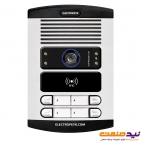 پنل آیفون تصویری 4 واحدی افقی رنگی الکتروپیک مدل RFID 1086