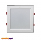 چراغ سقفی توکار گلاریس 30 وات مربعی 220*220 پارس شعاع توس