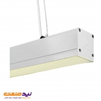 چراغ لاینر آویز آونگ 105 وات D45-L1.8 بدنه مشکی پارس شعاع توس