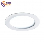 چراغ LED دانلایت توکار سفید 26 وات یخی با دهانه 20 سانتی متر و صفحه شیری ساتن دیانا مازی نور 1