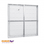 چراغ سقفی روکار رونا 72 وات بک لایت 60*60 مربعی پارس شعاع توس 1