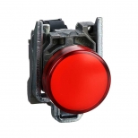 چراغ سیگنال LED قرمز فلزی 24 ولت DC/AC اشنایدر الکتریک