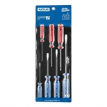 پیچ گوشتی دسته کریستالی دو سو و چهارسو کیفی (7عددی) نووا مدل NTS1015-1