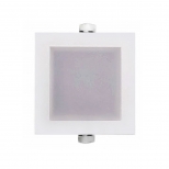 چراغ ویترینی مربع 2 وات SMD سفید ای دی سی