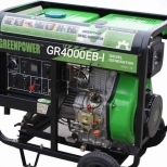 ژنراتور دیزلی (موتور برق) 2.5 کیلو وات گرین پاور مدل GR4000EB-I