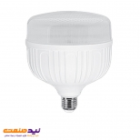 لامپ ال ای دی استوانه ای 50 وات شفاف با پایه E27 پارس شعاع توس