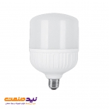 لامپ ال ای دی استوانه ای 30 وات با پایه E27 پارس شعاع توس