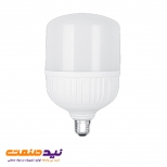 لامپ ال ای دی استوانه ای 40 وات با پایه E27 پارس شعاع توس
