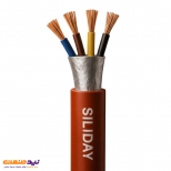 کابل نسوز سیلیکونی شیلدار 4 رشته سیلی دی