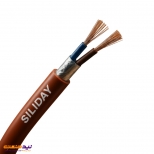 کابل نسوز سیلیکونی شیلدار 2 رشته سیلی دی