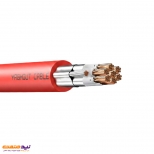 کابل ضد حریق نیمه افشان 7 در 2.5 بعلاوه 0.5 یاقوت