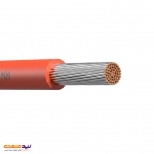 سیم مقاوم در برار حرارت سیلیکونی افشان SIF سایز 1 در 2.5 یاقوت