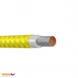 سیم مقاوم در برابر حرارت سیلیکونی دو روکش بافت 1 در 6 یاقوت