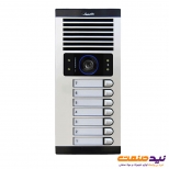 پنل آیفون تصویری 7 واحدی عمودی الکتروپیک مدل FD-1086