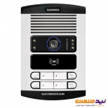 پنل آیفون تصویری 4 واحدی افقی رنگی الکتروپیک مدل RFID 1086