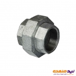 مهره ماسوره دنده ای گالوانیزه 2 اینچ مک