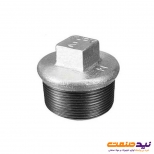 درپوش دنده ای گالوانیزه 1/4*3/8 اینچ توپی برزیل