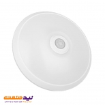 چراغ سقفی سنسوردار روکار سنسوریا 25 وات دایره ای پارس شعاع توس
