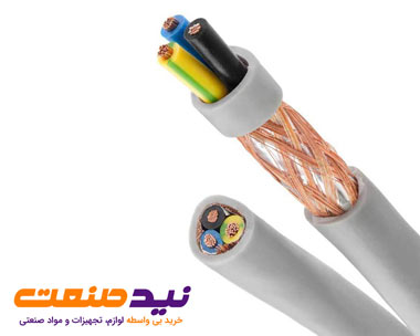 کابل شیلد دار 3 رشته عایق پلی اتیلن