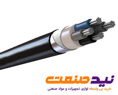 کابل 4*6 آلومینیوم با محافظ معمولی