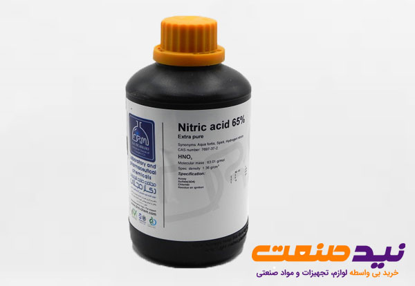 نیتریک اسید 65 درصد گرید Extra pure دکتر مجللی