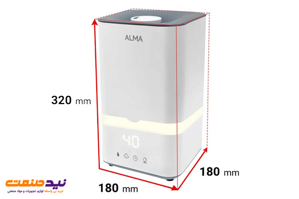 دستگاه بخور سرد اتوماتیک آلما مدل HCA-382